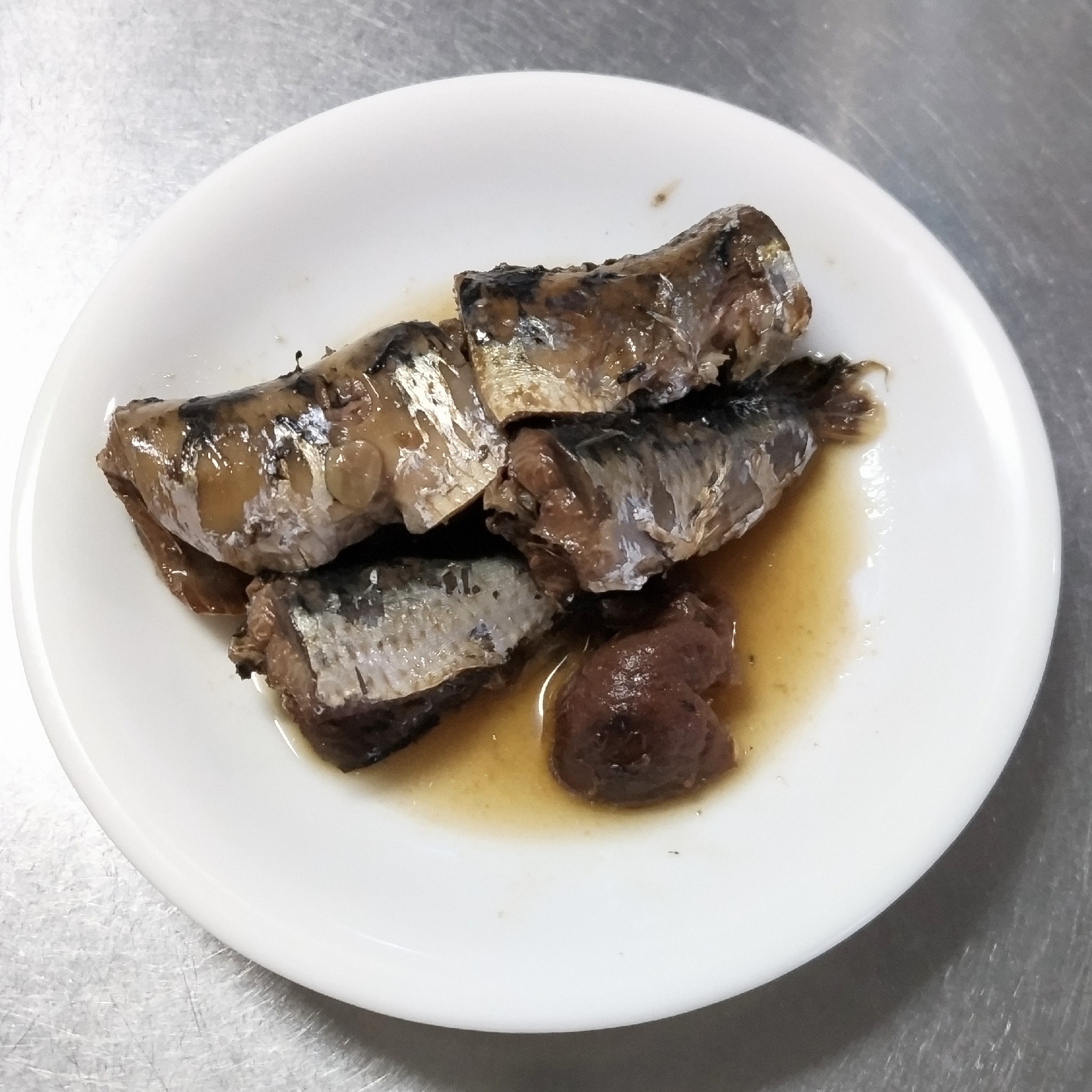 電気圧力鍋で作る鰯の梅煮