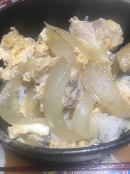 簡単☆親子丼