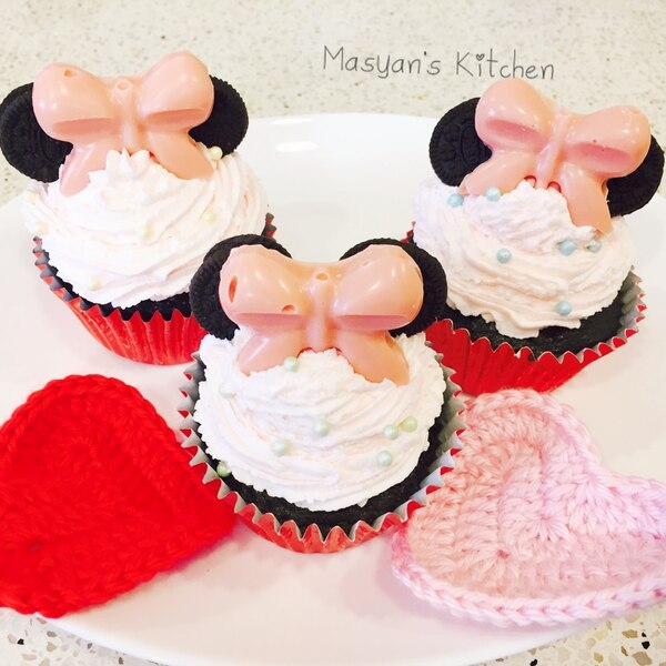 ミニーちゃんのコーンミール入りカップケーキ レシピ 作り方 By Masya0928 楽天レシピ ミニーちゃんのコーンミール入りカップケーキ レシピ 作り方 By Masya0928 楽天レシピ