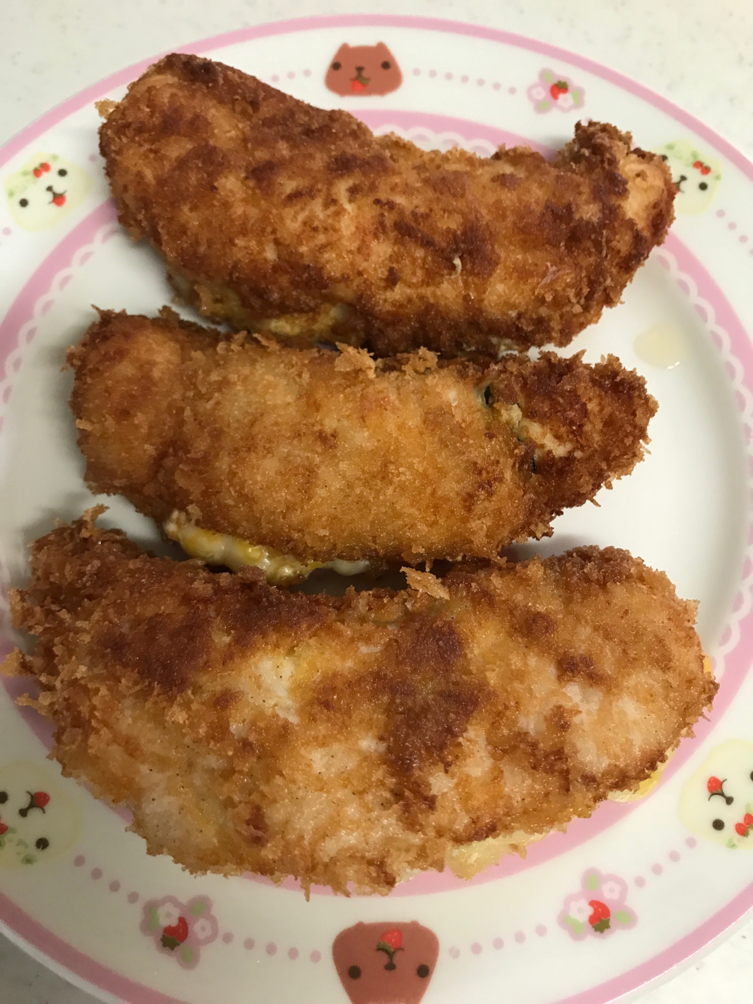 節約にもなる、鳥ささみのしそチーズ揚げ！