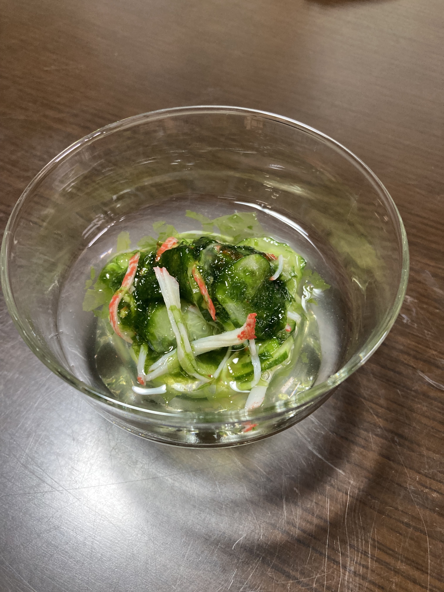 あおさ海苔の酢の物