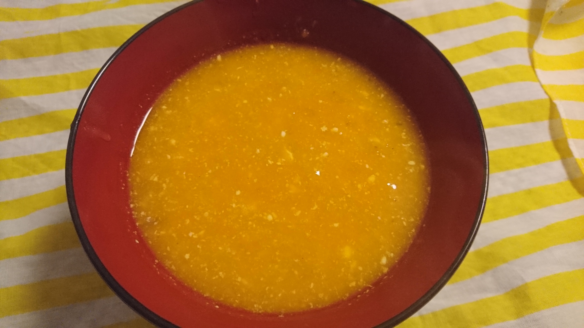 バターカボチャのスープ