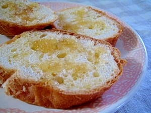 ラスク風 フランスパンのシュガーバタートースト レシピ 作り方 By ミルク白うさぎ 楽天レシピ