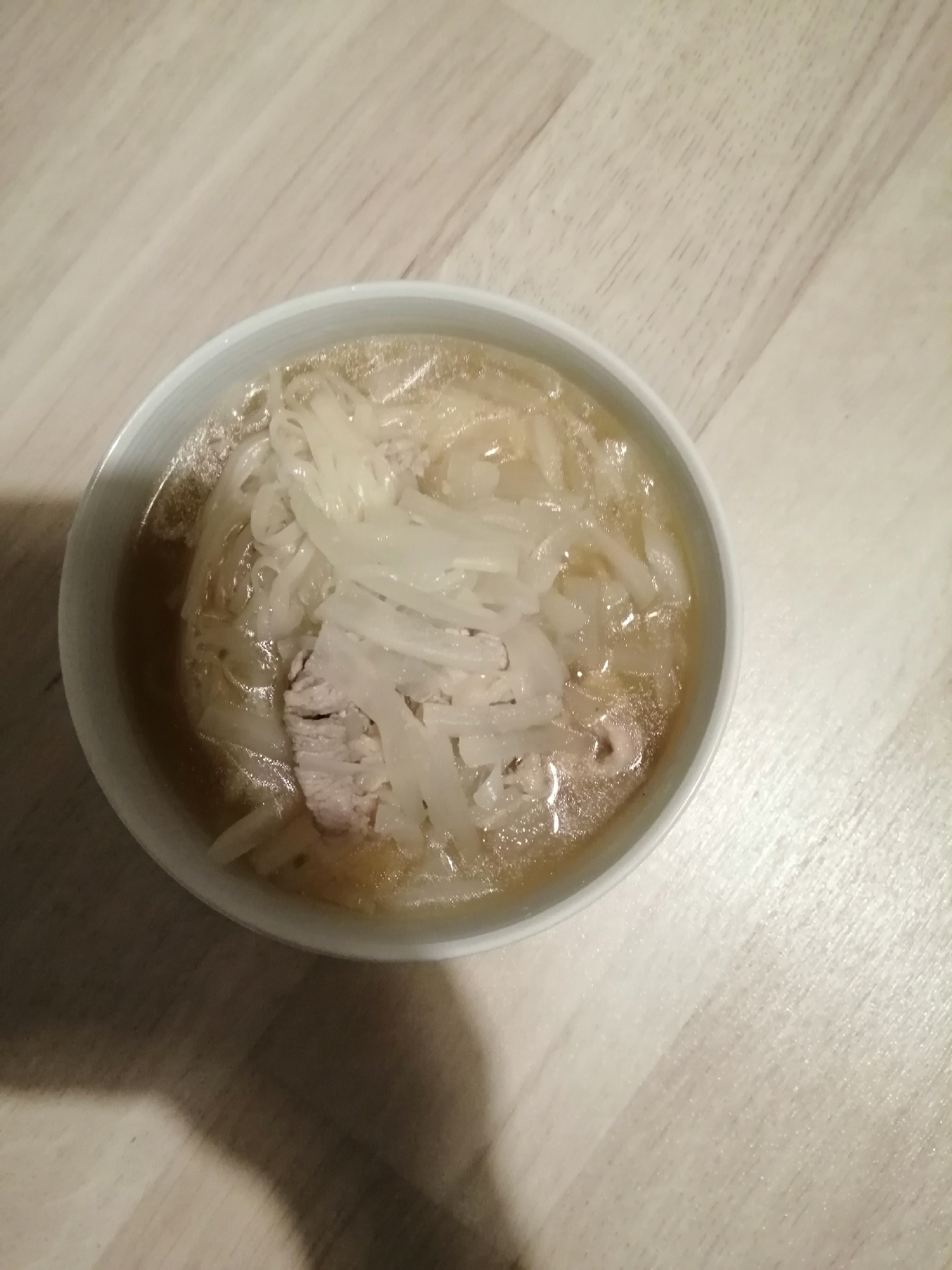 関西風肉大根うどん