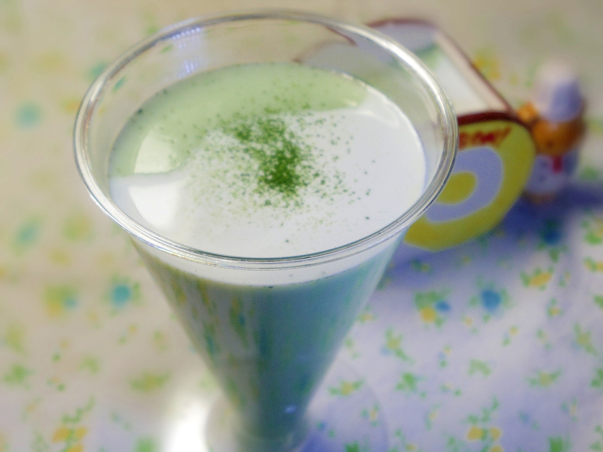 プルプル抹茶のぷりん♪