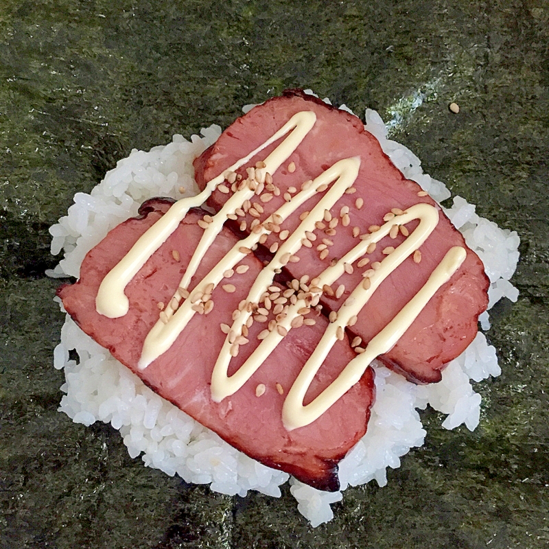 焼き豚のおにぎらず☆