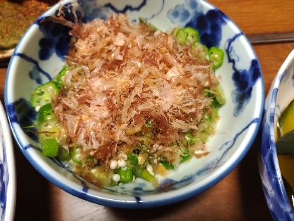 電子レンジで簡単！ねぎ油香るオクラのおひたし