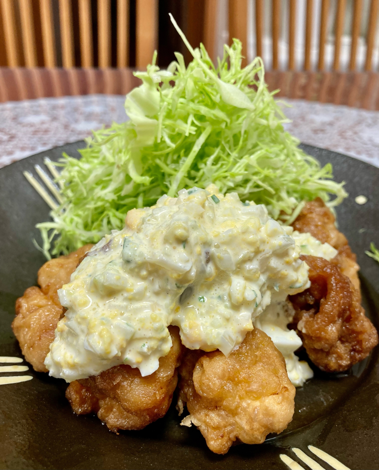 タルタルソースをたっぷりかけて食べたい☆チキン南蛮