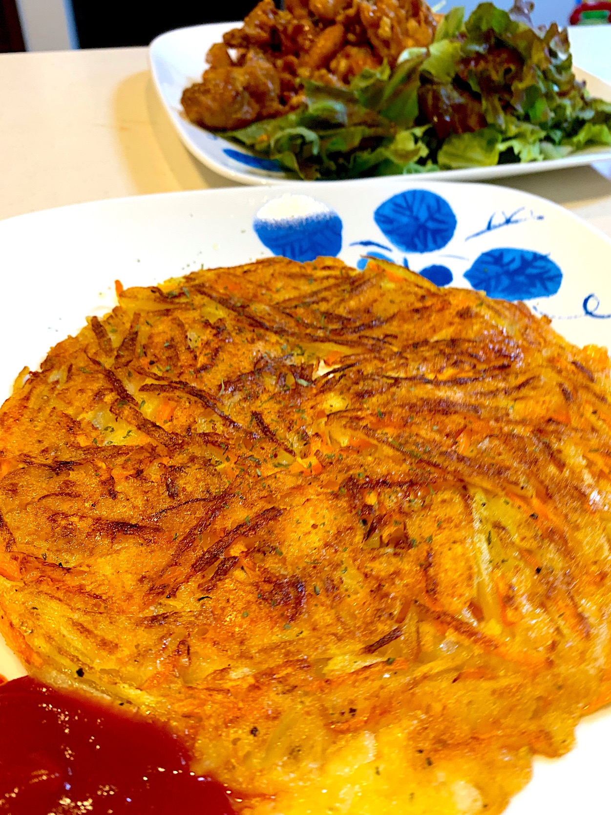 人参とじゃがいものガレット レシピ 作り方 By しばざきまり 楽天レシピ