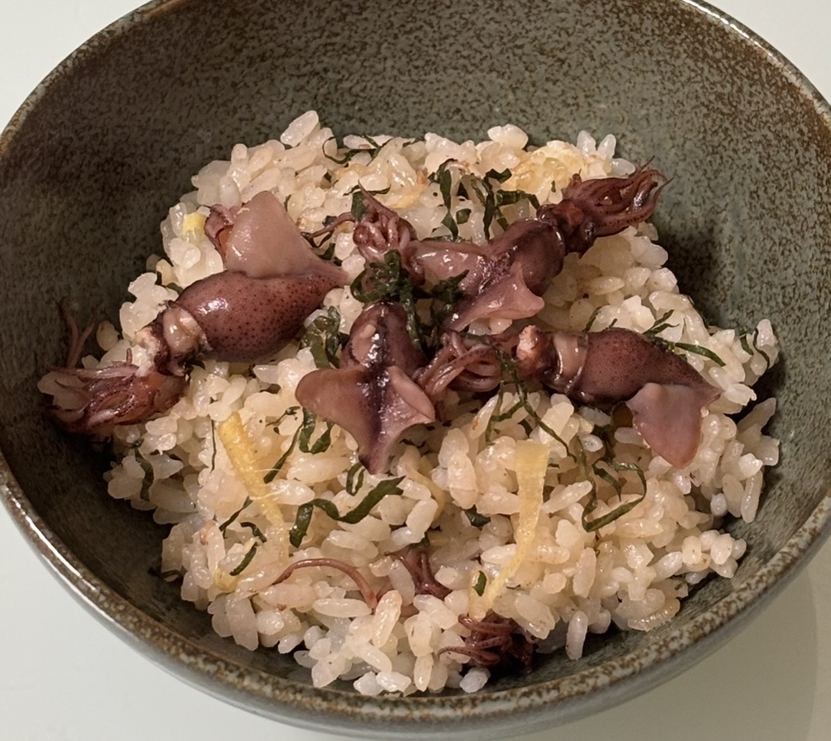 ホタルイカご飯