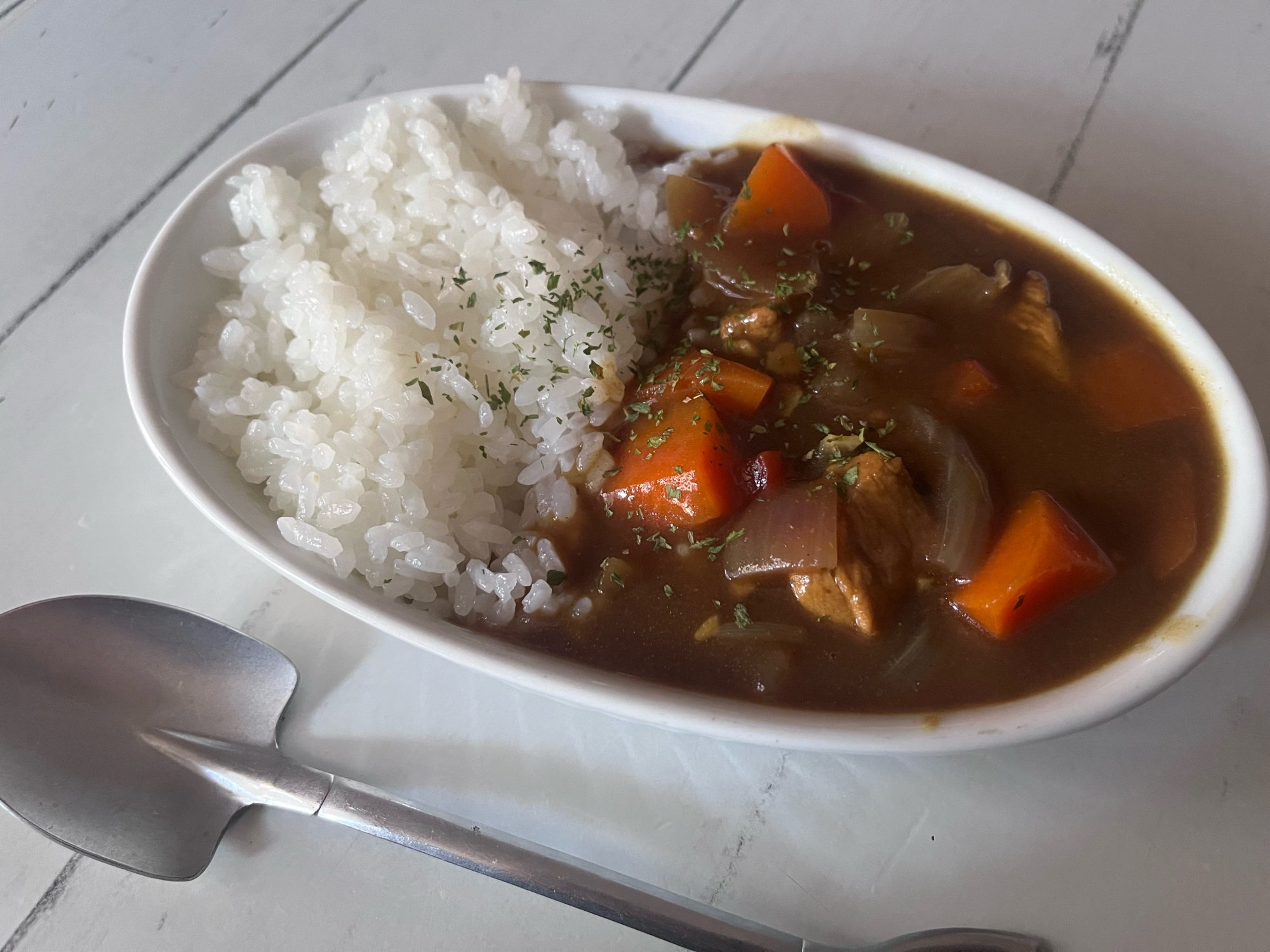 色鮮やかな辛旨カレー✽