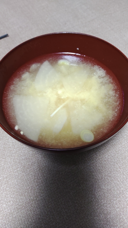 大根と舞茸のお味噌汁