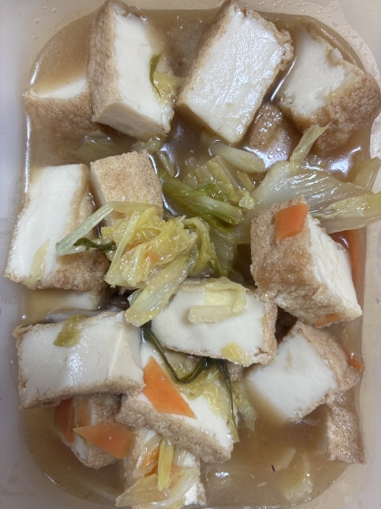 ピーマンと厚揚げの煮びたし【和食・副菜】