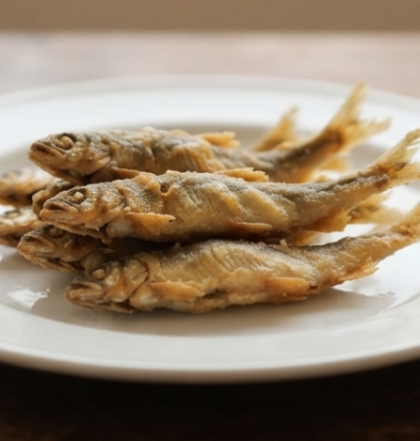 稚鮎の素揚げ