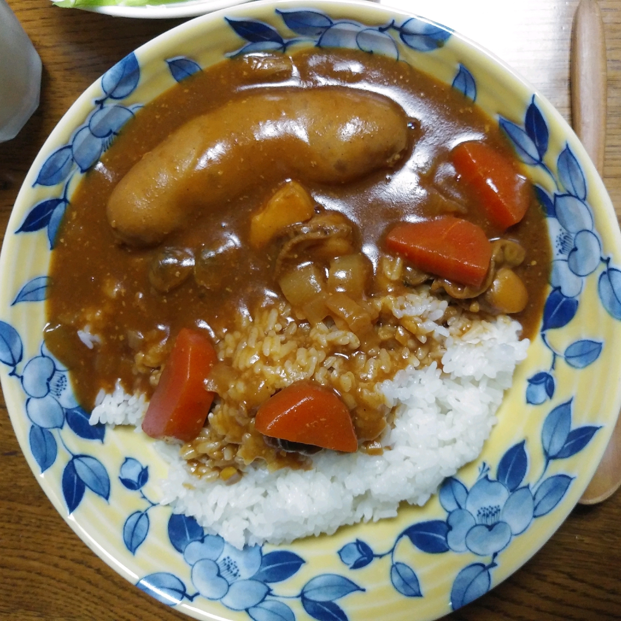 シーフード&豚生ソーセージのスタミナカレー