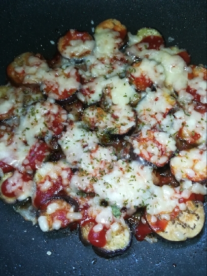 こどももパクパク♪なすのチーズ焼き