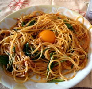 食べるラー油deスパゲティ