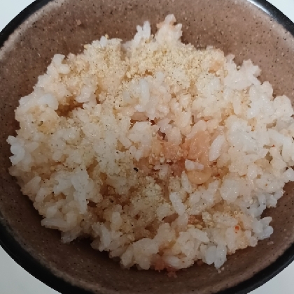 レンジで簡単！生姜風味の明太子ご飯