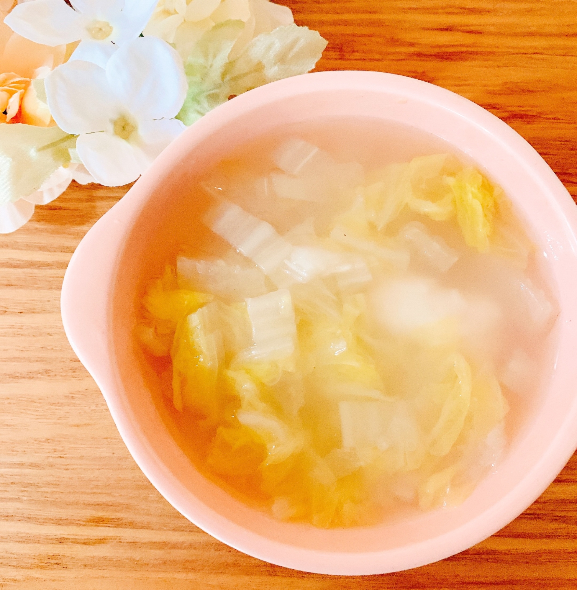 白菜の柔らかスープ✧˖°