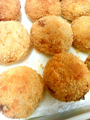 まんまるポテトコロッケ レシピ 作り方 By towamama 楽天レシピ