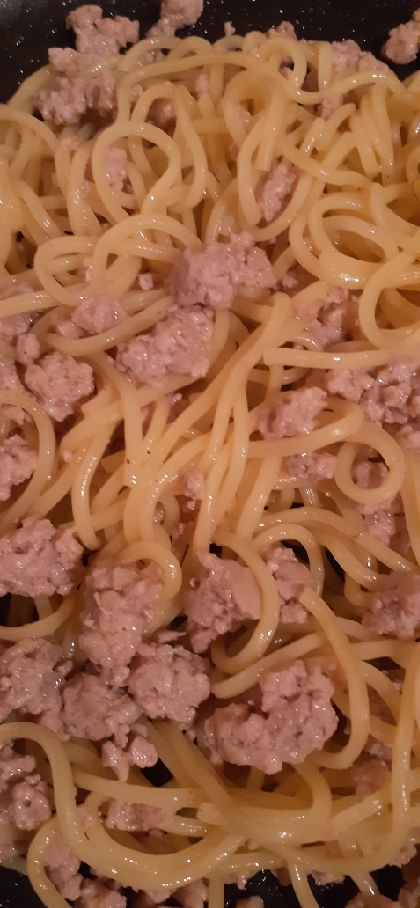 豚ミンチ焼きそば！