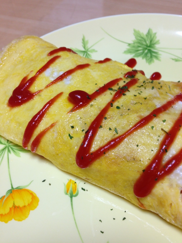 オムライス☆チキンライスは炊飯器におまかせ