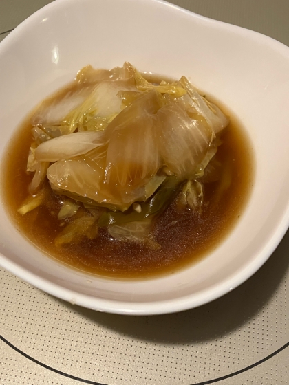 大量消費　白菜あんかけ