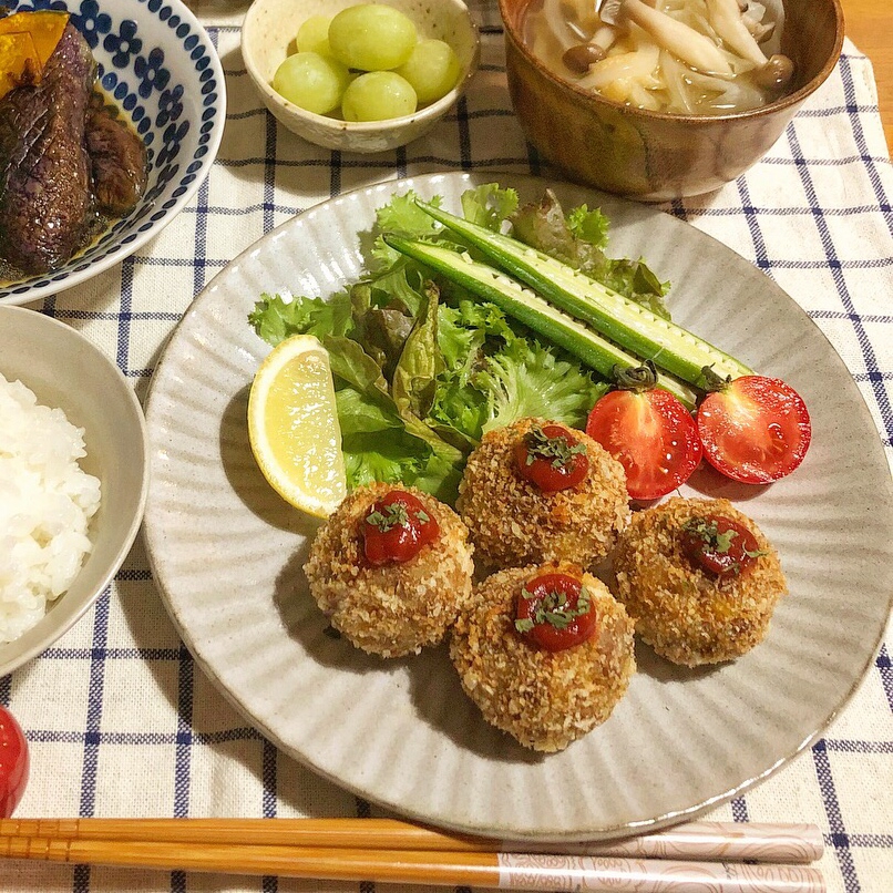 揚げない!まん丸コロッケ