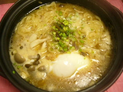 子供が大好き！　｢半熟卵入り味噌ラーメン」　　♪♪