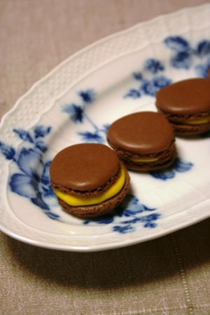 ヘーゼルナッツでマカロン カボチャクリーム入り レシピ 作り方 By Akdeniz 楽天レシピ