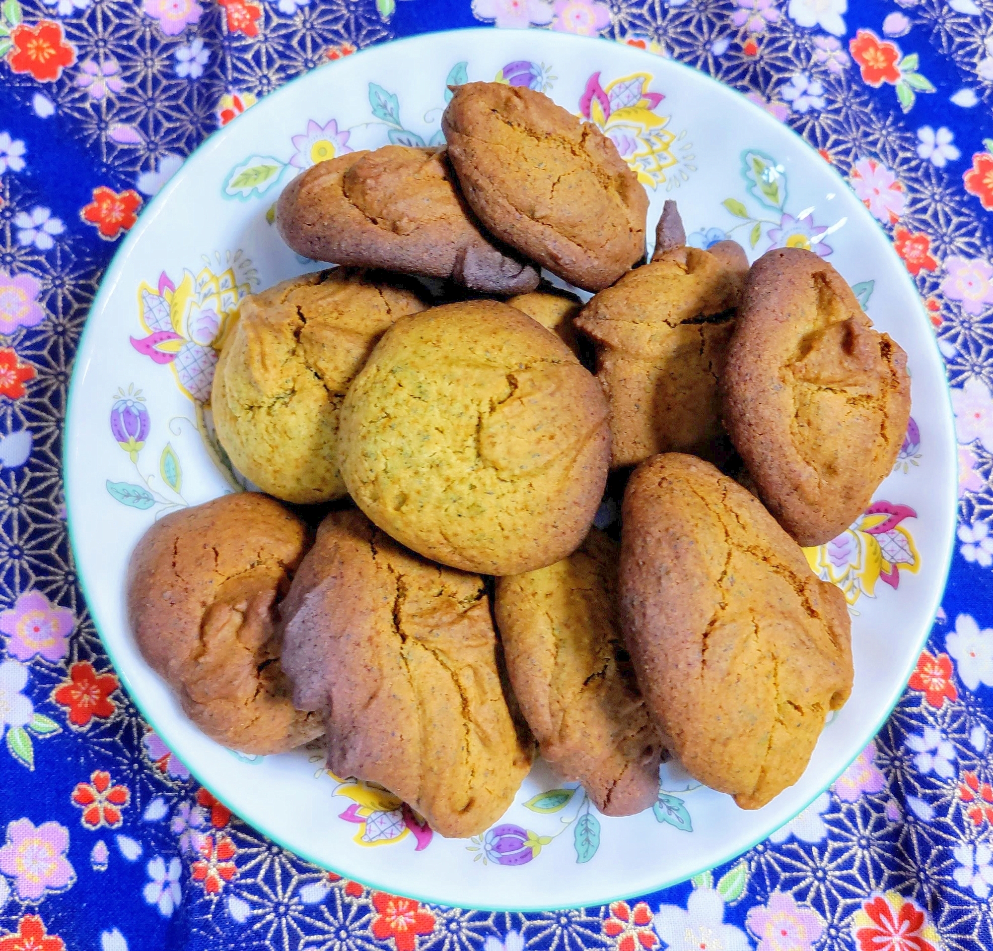 さくっ☆カリッ♪はちみつ緑茶クッキー