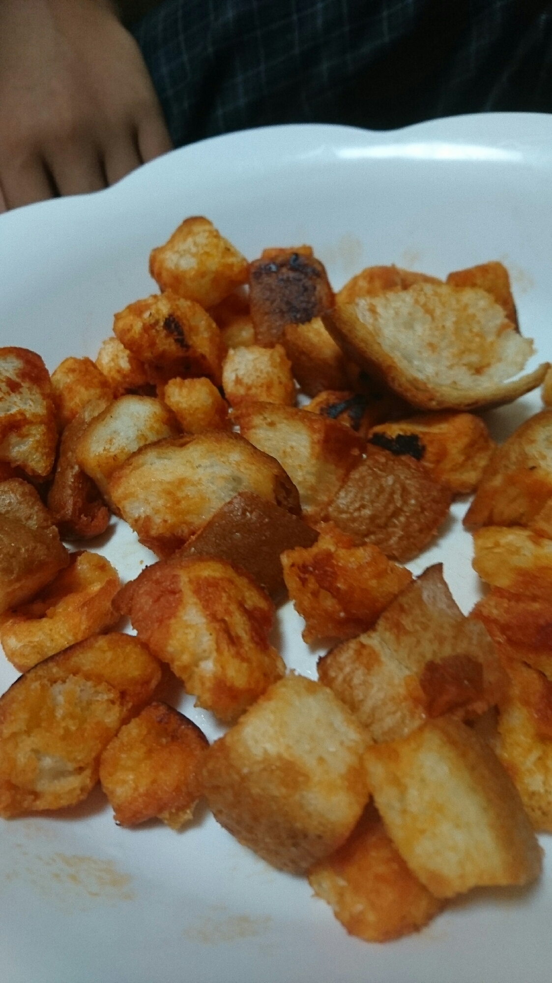 食パンの食べ方革命！コロコロピザ風焼き