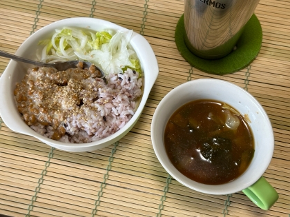 和風の朝ごはん