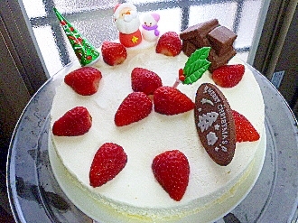 苺のクリスマスドゥーブルフロマージュ レシピ 作り方 By Mayumi 1101 楽天レシピ