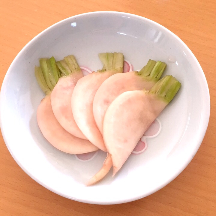 さっぱり、美味しい!カブの梅酢漬け♪