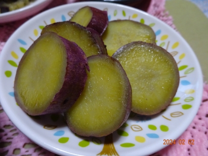 めんつゆで簡単　さつまいもの煮物