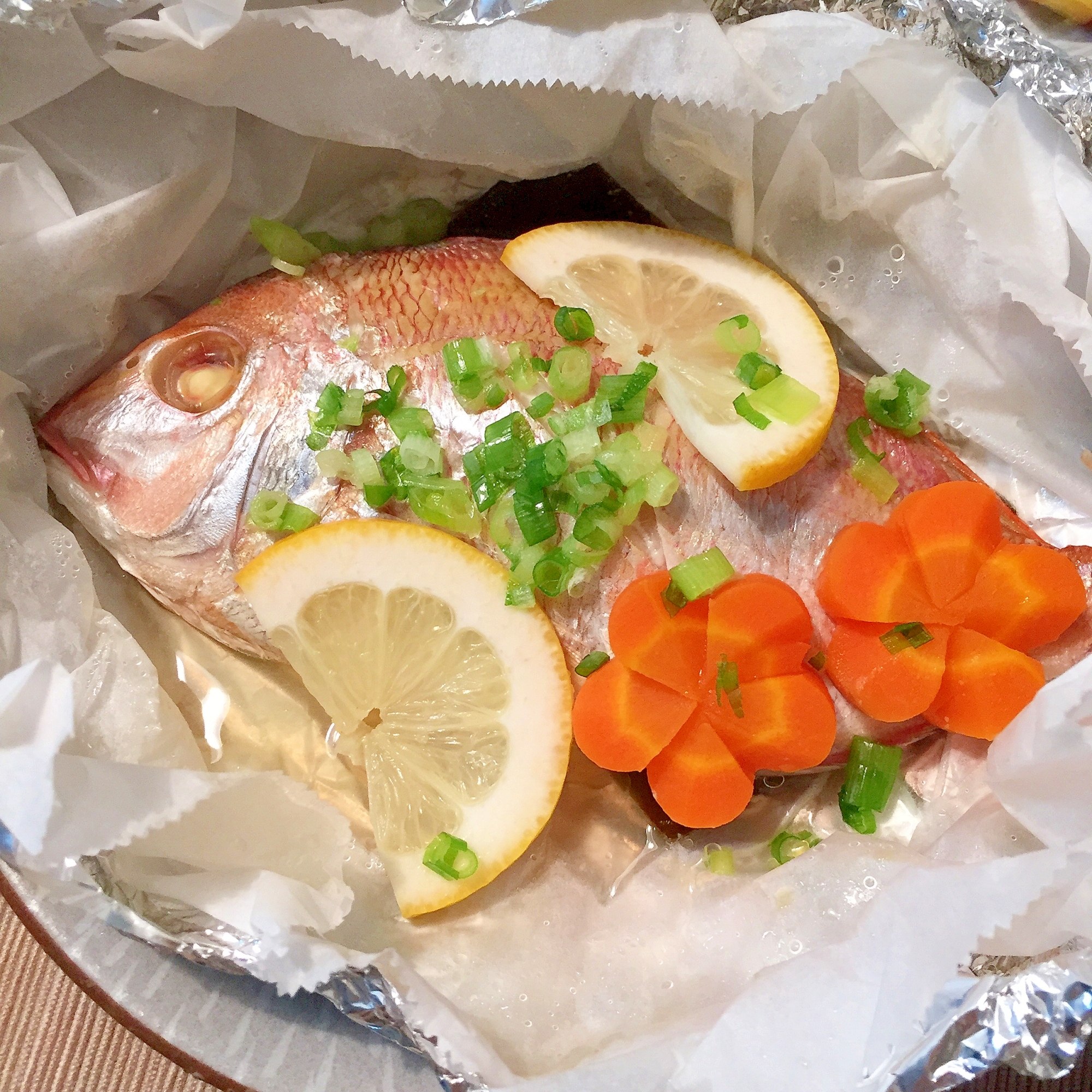 鯛 ちだい のホイル蒸し レシピ 作り方 By Chacco H 楽天レシピ 鯛 ちだい のホイル蒸し レシピ 作り方 By Chacco H 楽天レシピ