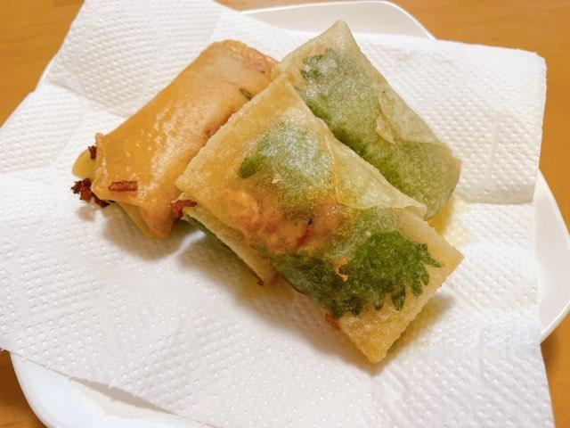 さわやか大葉風味の鶏春巻き