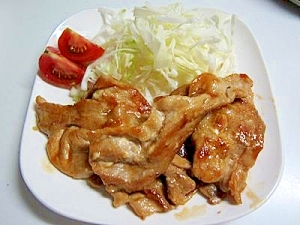 マヨ好きヽ(^o^)丿豚の簡単照り焼き★時短です