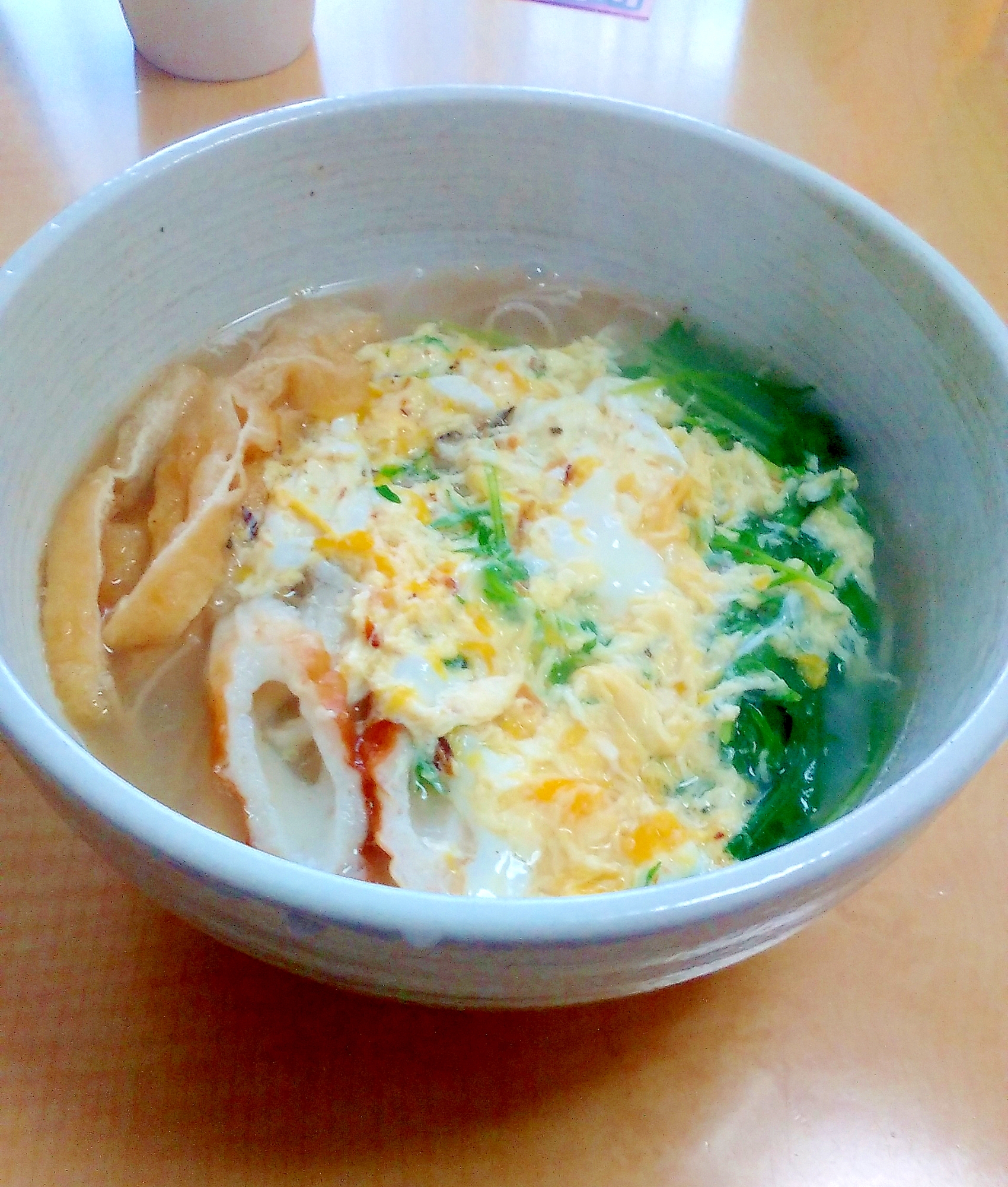 卵とじにゅうめん