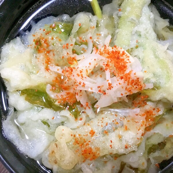 菜の花の天ぷらで即席スープ レシピ 作り方 By まゆぱとら 楽天レシピ 菜の花の天ぷらで即席スープ レシピ 作り方 By まゆぱとら 楽天レシピ