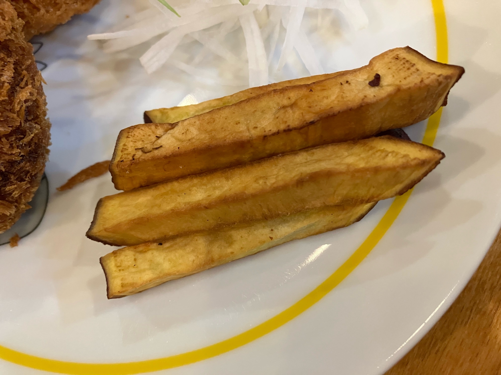 さつまいものシナモン風味揚げ