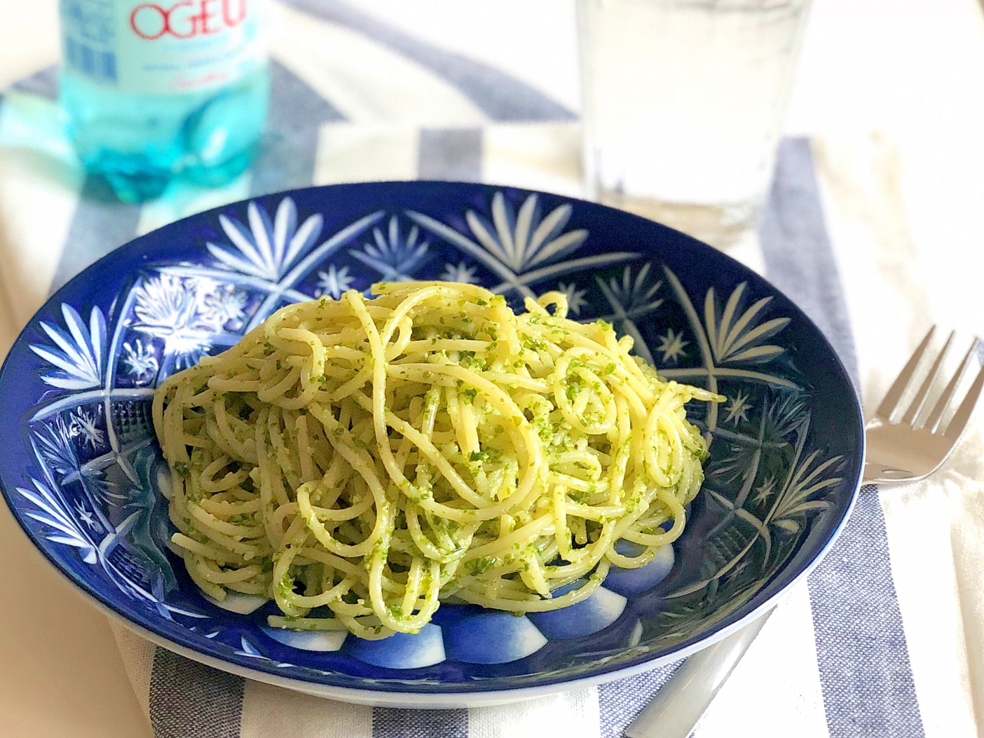 美味しい パセリとチーズのパスタ♪