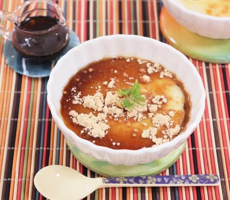 米粉で作る豆乳プリン