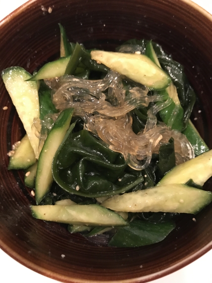 生ワカメのレシピを探していて、こちらを作ってみました！とても美味しくできました♪
