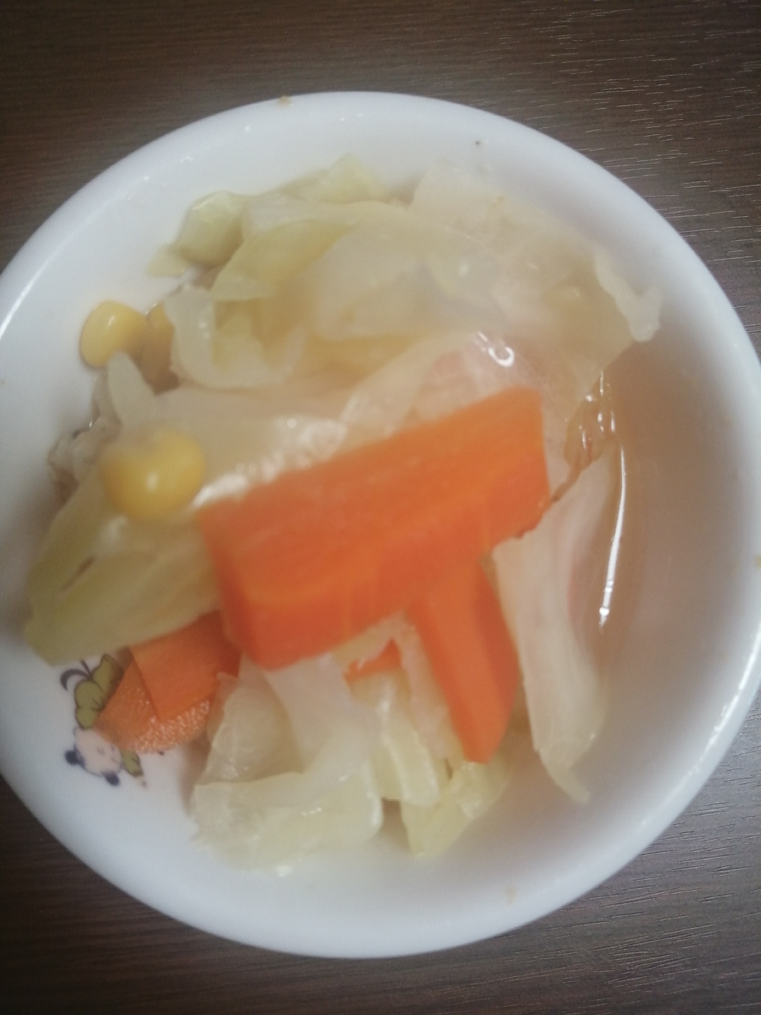 にんじんとキャベツのスープ