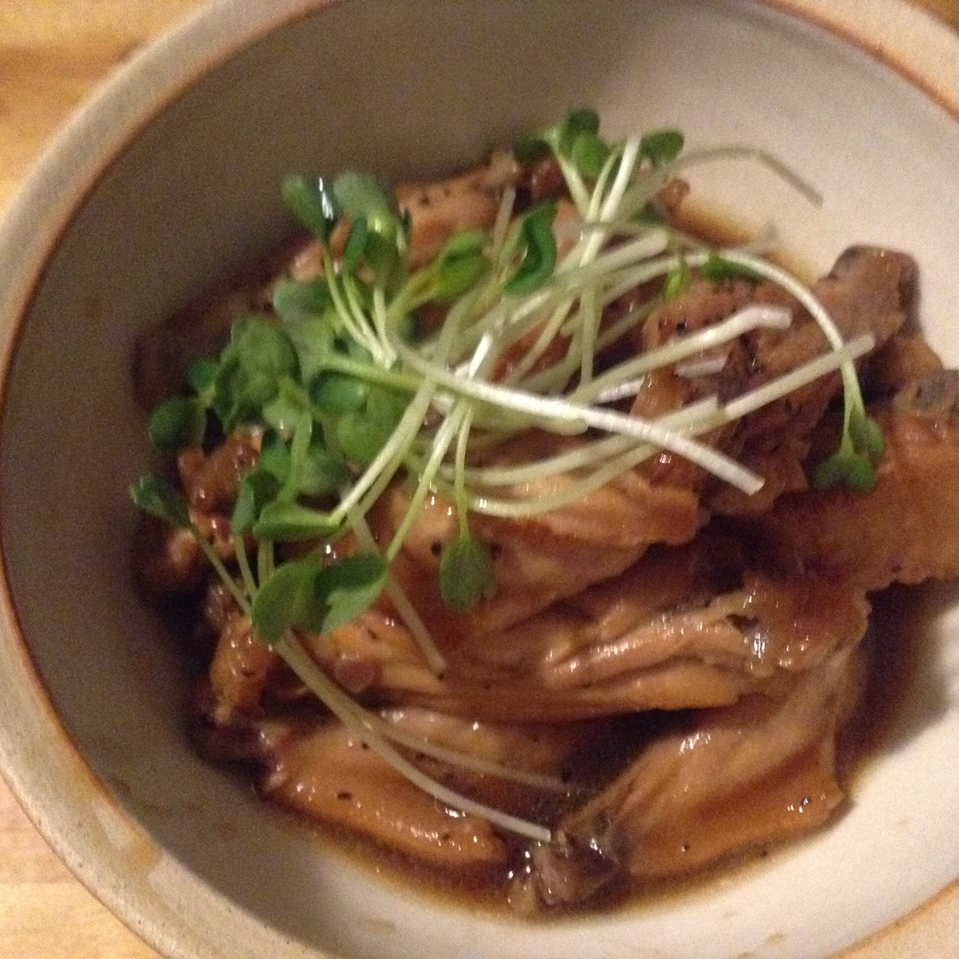 手羽なかの甘辛煮