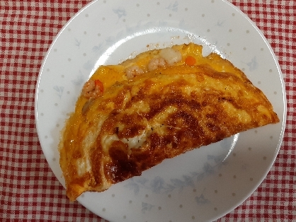 しいたけとシーフードがあったので造りました。美味しくできました。有難うございました。