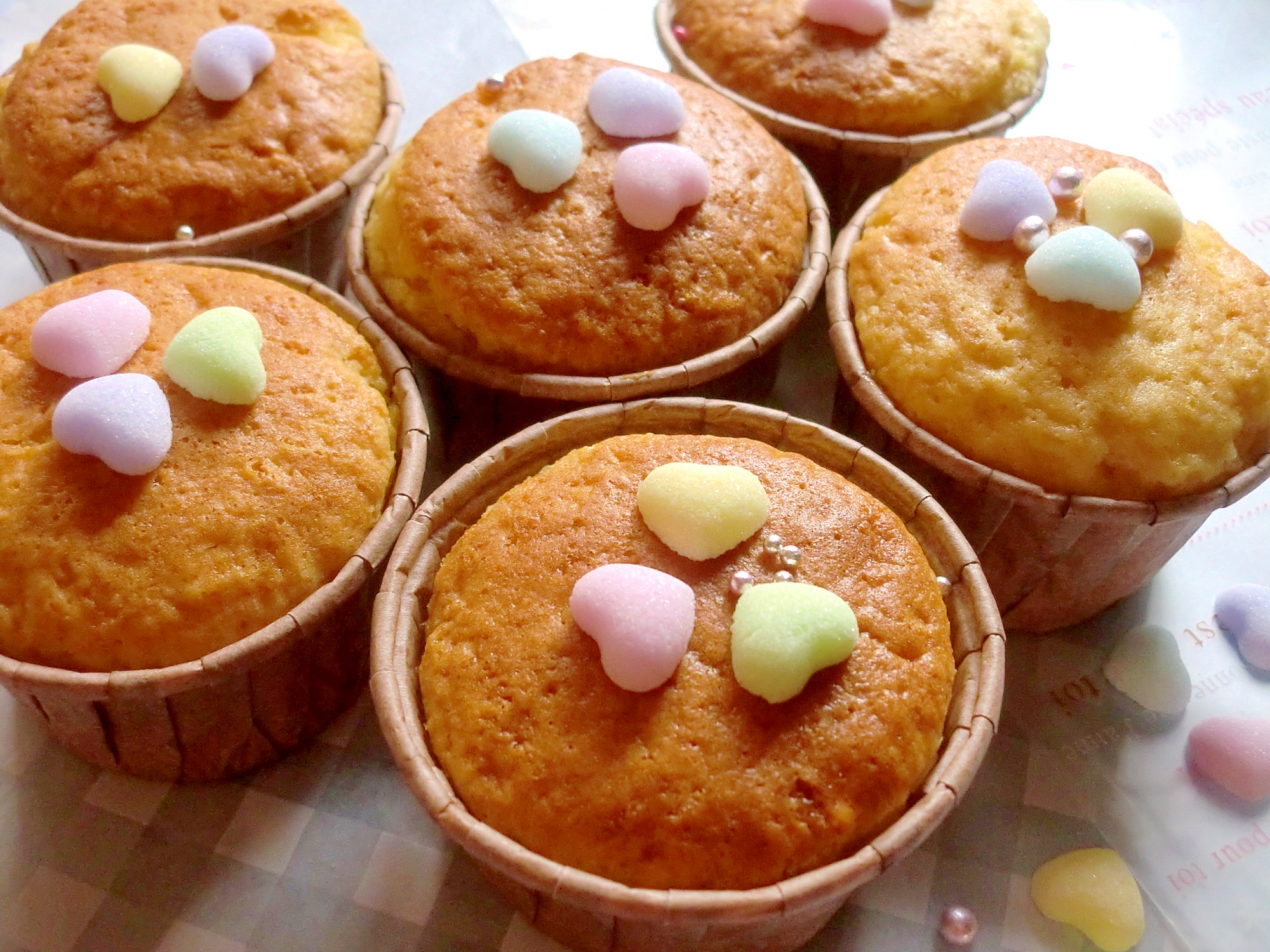 カップケーキ❤ホットケーキミックスで作る