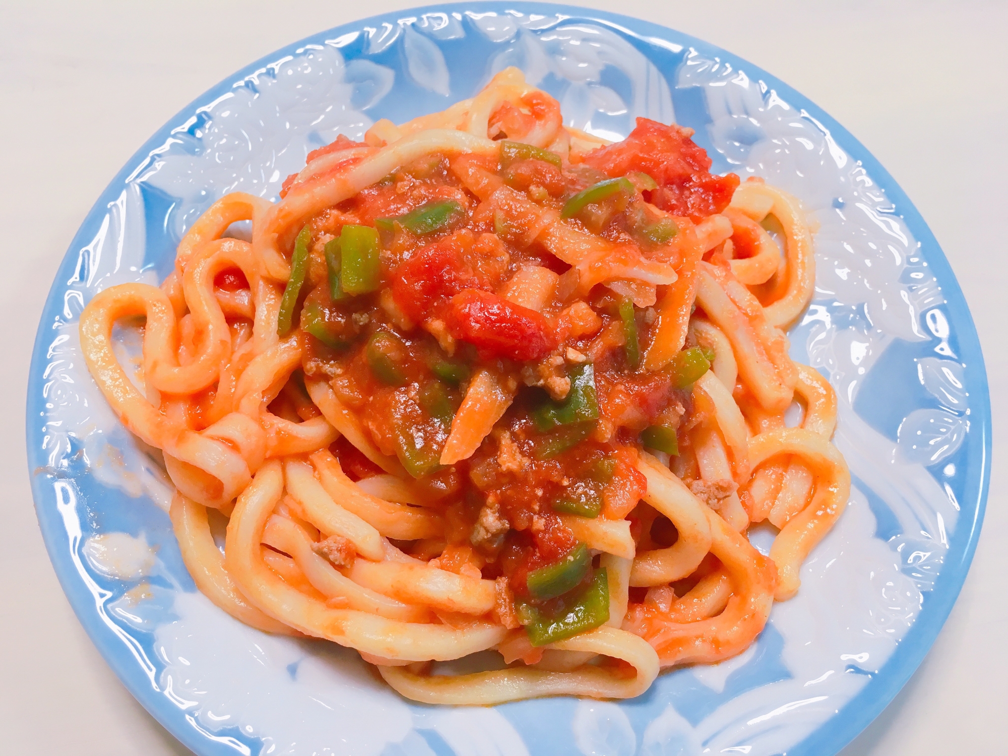 酸味たっぷり！ナポリタンうどん